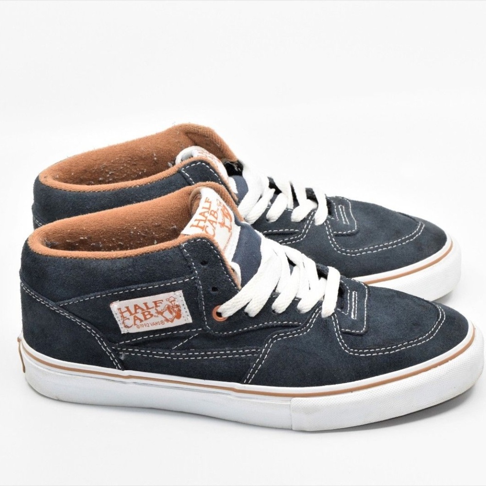 Vans Mens Half Cab Pro ClassicsTwilight Blue Suede
